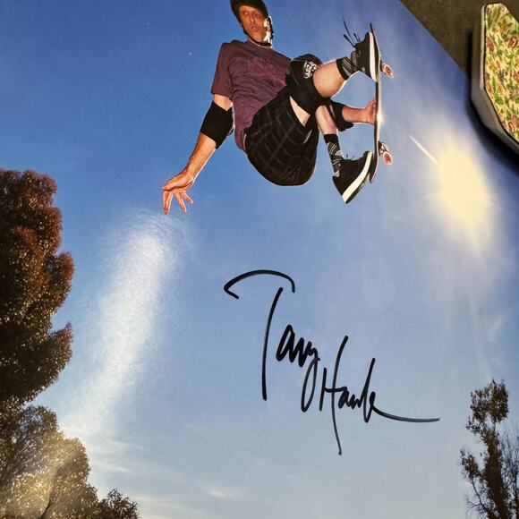 Signed Tony Hawk Poster 24x18 Jody Morris Vert Ramp Vintage Official Merchandise - Picture 2 of 6